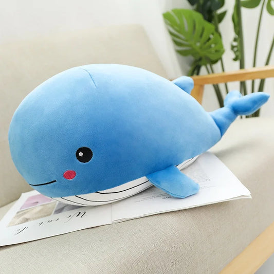 Pink/Blue Whale Plushie